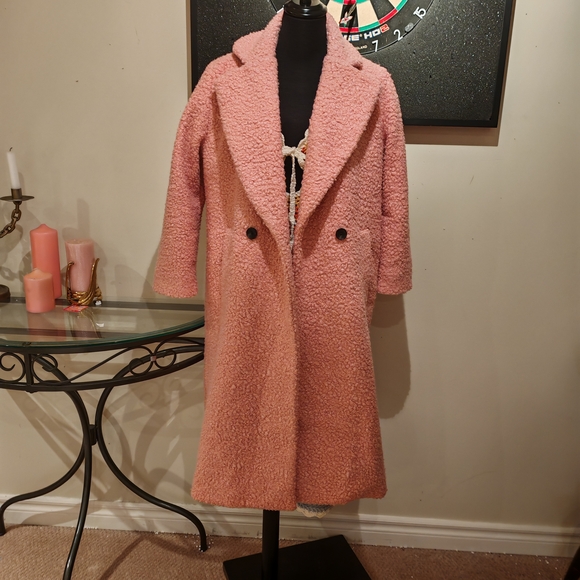 PAUL SMITH Bouclé Cocoon Coat 0440 - Picture 6 of 15